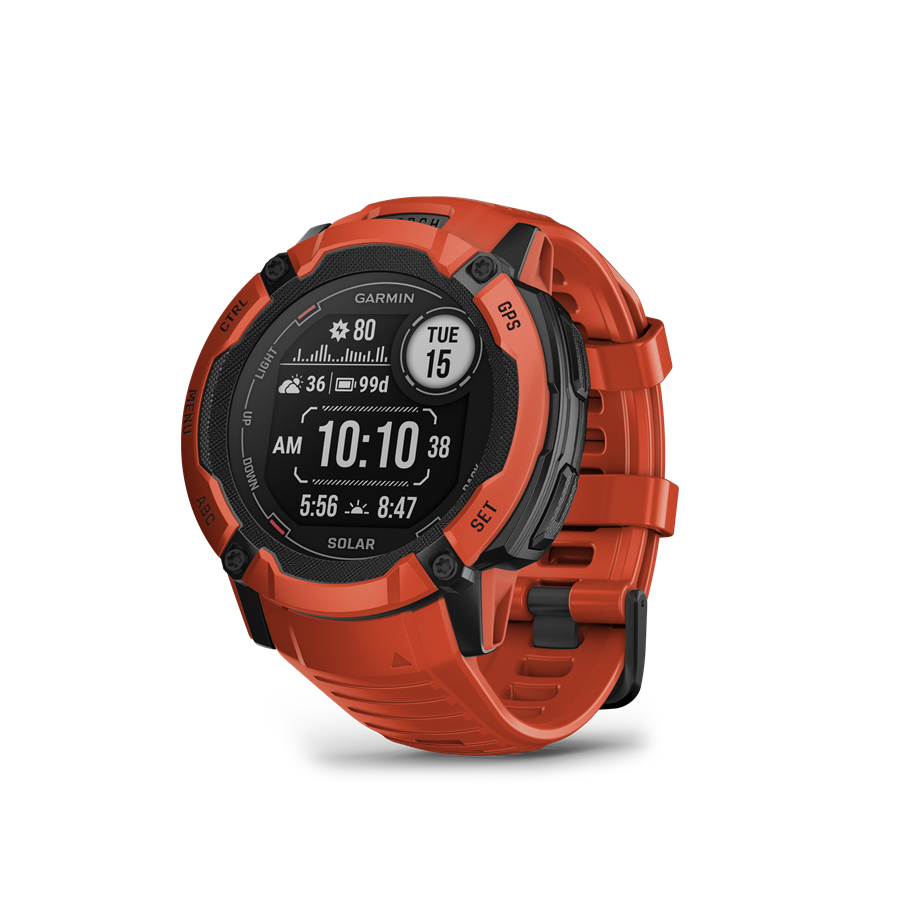 garmin instinct 2x solar piros (ed)