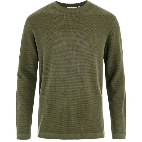 Övik lite knit sweater m 625 laurel green, s