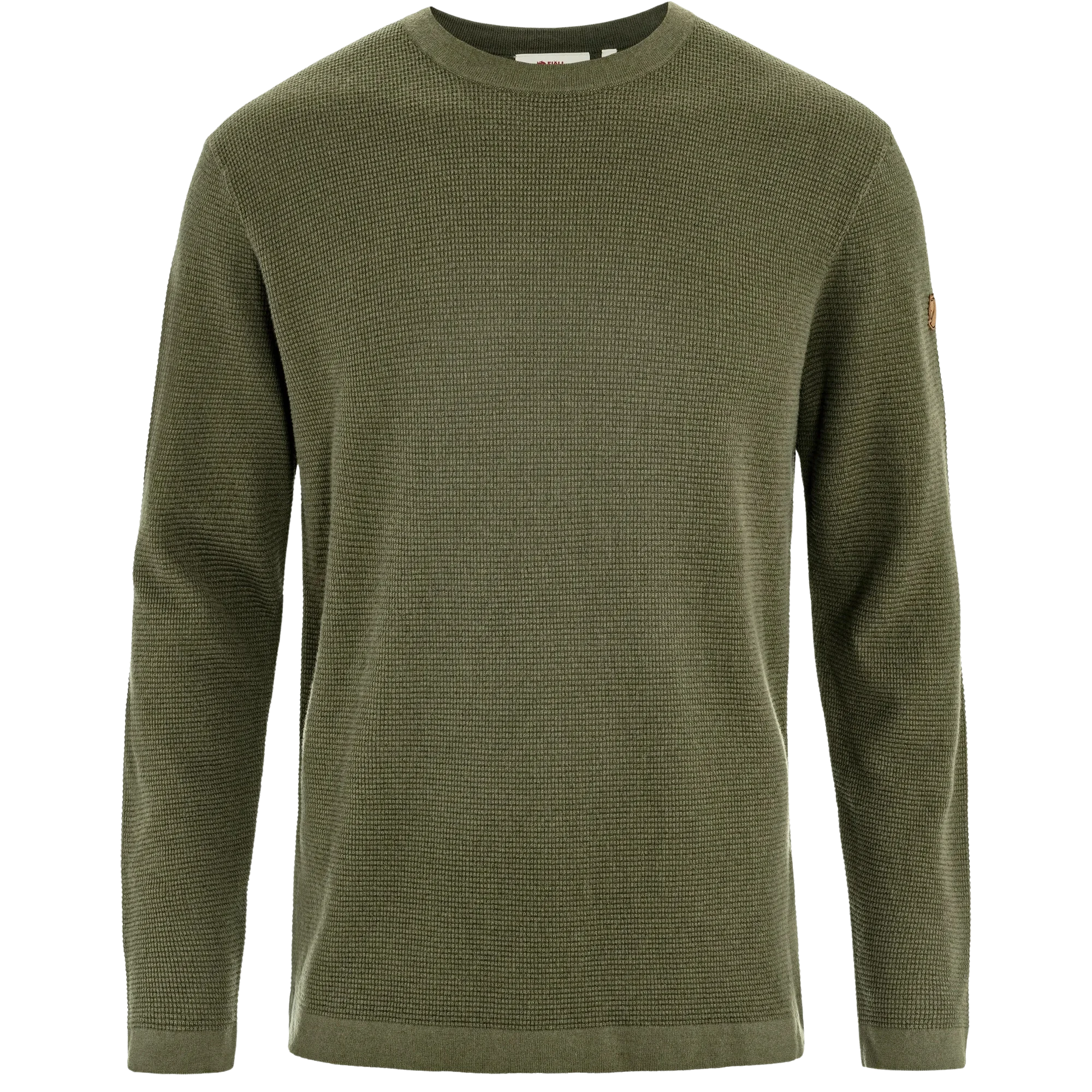 Övik lite knit sweater m 625 laurel green, s