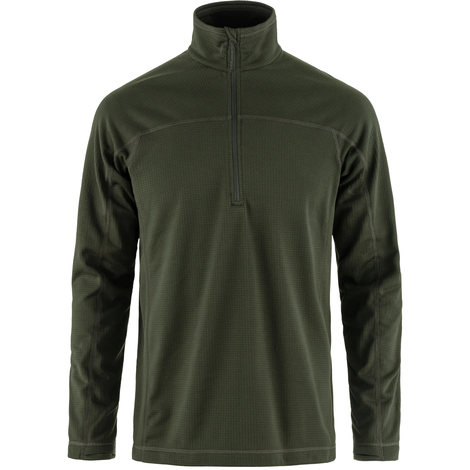 abisko lite fleece half zip m 662 deep forest, s