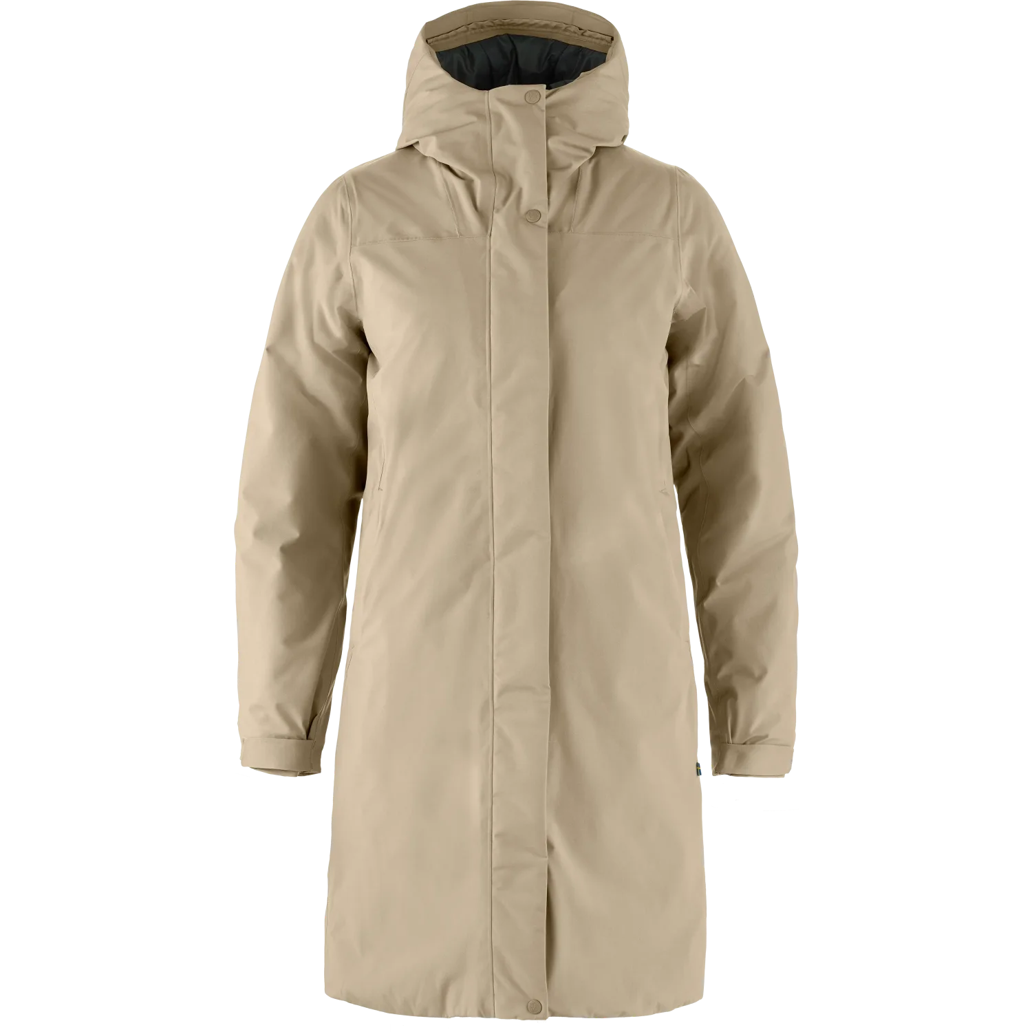 hc hydratic padded parka w 118 fossil, xxs