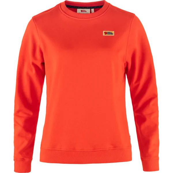 vardag sweater w 214 flame orange, xs