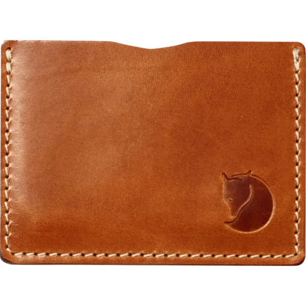 Övik card holder 249 leather cognac