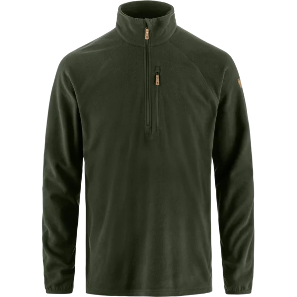 Övik lite fleece half zip m 662 deep forest, xs