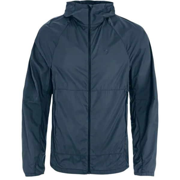 keb lätt wind jacket m 570 mountain blue, xs