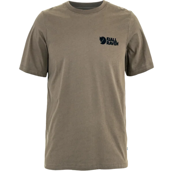 swedish forest t shirt m 244 suede brown, xs