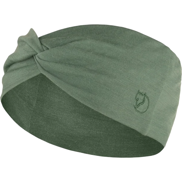 abisko wool headband 614 patina green