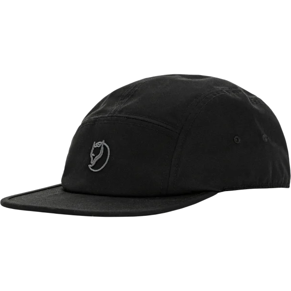 fjällräven flat brim cap 550 black, l/xl