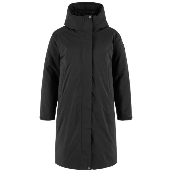 Övik gtx padded parka w 550 black, l