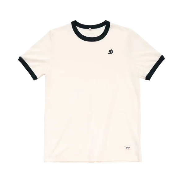 devold archive ringer tee 001b white/ink, l
