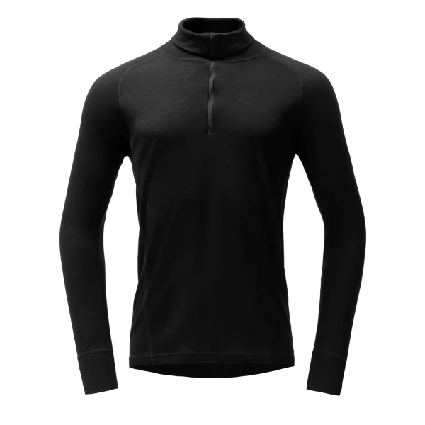 devold duo active merino 205 zipneck man 952a black, l
